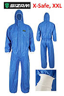 Комбінезон малярний X-Safe XXL, 3 шари СМС. Sizam 4520 / 30013 (Код4460)