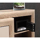 Сейф‑скринька Malatec S8799 — код + ключ, настінний, 23×17,5×17 см, фото 9