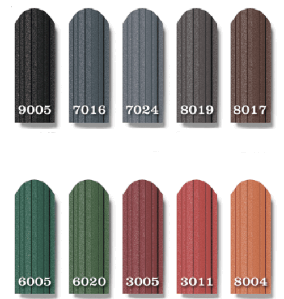 Штахети металеві