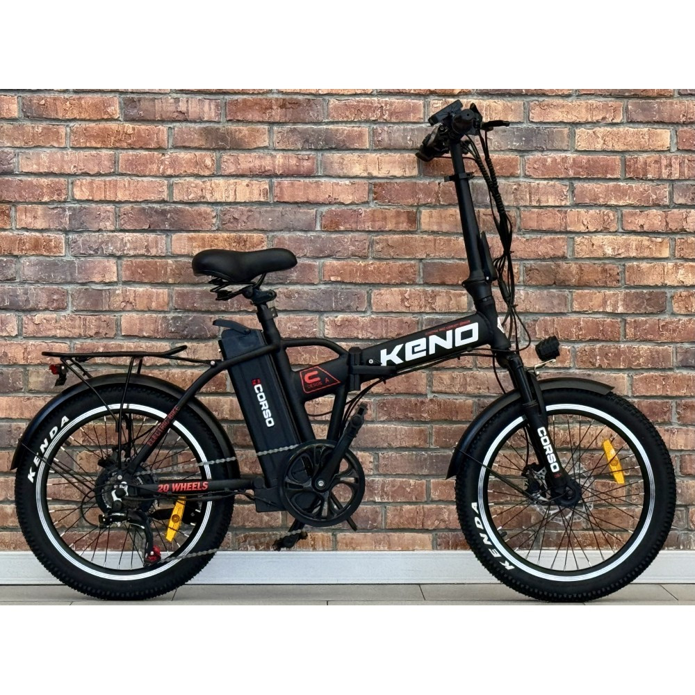 Електровелосипед Corso «Keno» 20" KN-11420 350W, 36V10Ah з алюмінієвою складною рамою