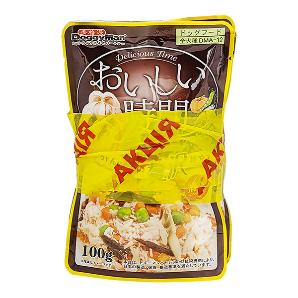 3+1 НАБІР DoggyMan Low Fat Chicken & Tuna, Bonito ДОГГІМЕН КУРКА З ТУНЦЕМ І МАКРЕЛЛЮ в желе вологий корм, консерви для собак, пауч, фото 1