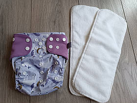 Набір підгузок +2 вкладки мікрофібра