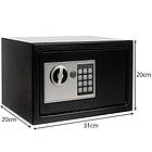 Сейф Malatec 22627 — електронний + ключ, 10 л, A5, настінний, фото 3