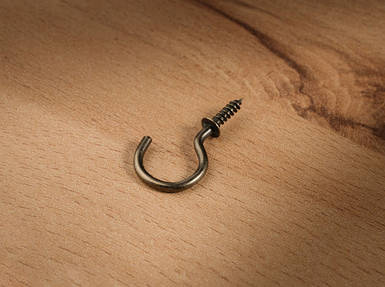 Гачок для ключів. Колір "стара латунь".19х37мм