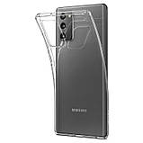 Чохол-накладка Spigen Liquid Crystal для Samsung Galaxy Note20 SM-N980 Прозорий (ACS01415), термополіуретан, фото 3
