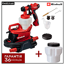 Фарборозпилювач електричний Einhell TC-SY 700 S і Бачок для фарби Einhell 1000 мл