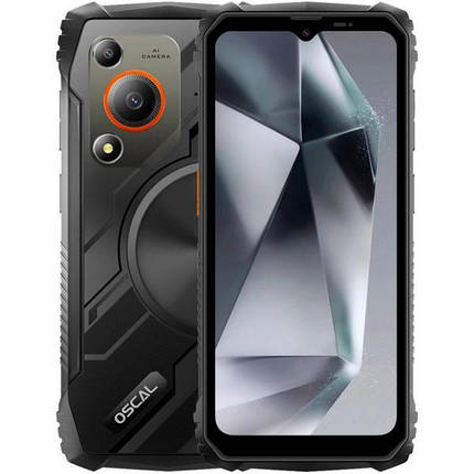 Смартфон Blackview Oscal Marine 1 4/128GB Black, фото 1