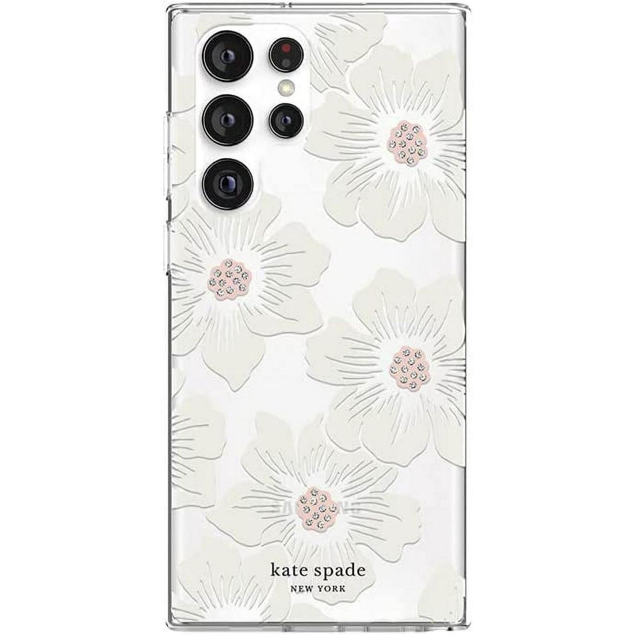 Чохол-накладка Kate Spade NY Defensive для Samsung Galaxy S22 Ultra SM-S908 Hollyhock Floral (KSSA-080-HHCCS), фото 1