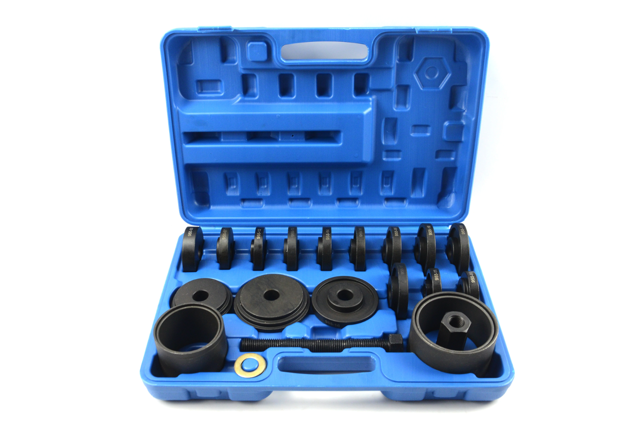 Набір для зняття підшипників передньої маточини 23 пр. REWOLT T9056, фото 1