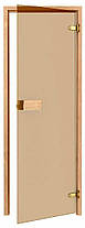 Скляні двері для лазні та сауни Classic вільха бронза 70/200