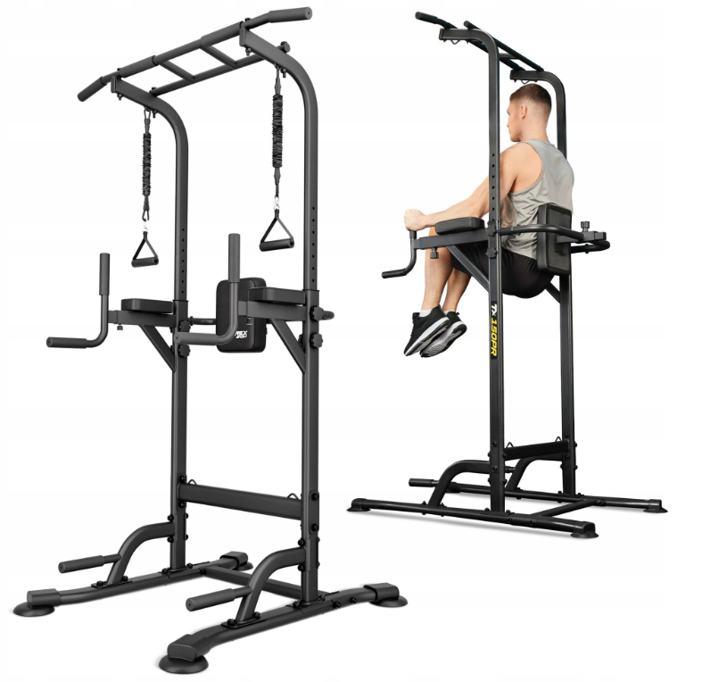 Турнік регульований Trex Sport TX-150PR Чорний 150 кг Домашній турнік Підлоговий турнік Переносний турнік, фото 1