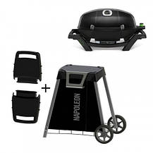 Електричний гриль Napoleon TravelQ PRO285E на підставці — PRO285E-PAKET, фото 4