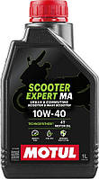 Олива моторна для скутерів Motul SCOOTER EXPERT 4T 10W-40 MA, 1L