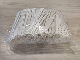 Мішалки пластикові білі 13 см 700 шт/уп