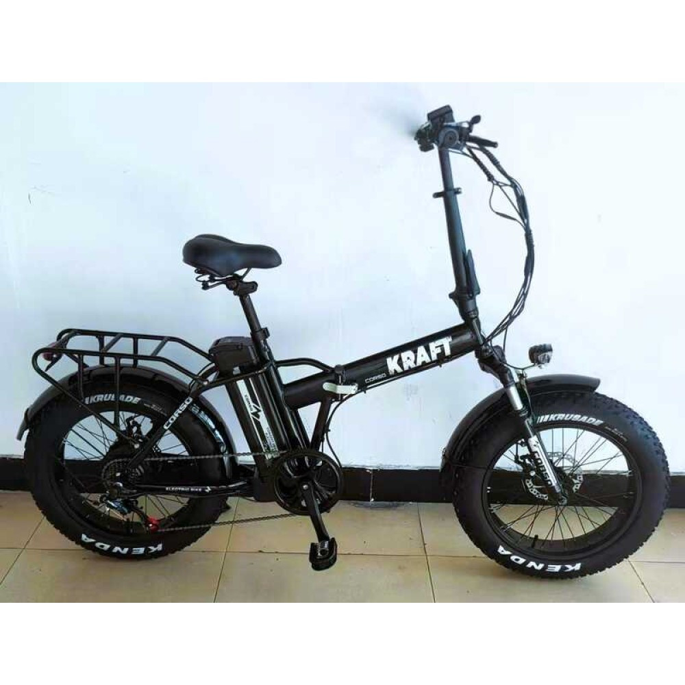 Електровелосипед Corso Kraft KR-71888 20" 500W 48V/15Ah фетбайк Shimano 7 швидкостей