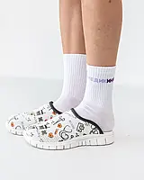 Медицинские носки женские с принтом Медикиня (36-40)