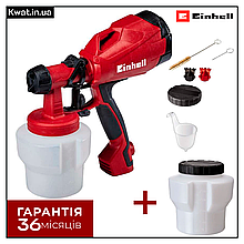 Фарборозпилювач електричний Einhell TC-SY 500 P і Бачок для фарби Einhell 1000 мл