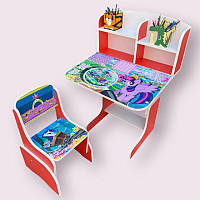 Детская парта с надстройкой и стульчиком ПониЛенд