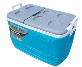 Термобокс Eskimo Pinnacle 57л, ізотермічний контейнер великий, термоконтейнер для їжі та напоїв, бірюзовий
