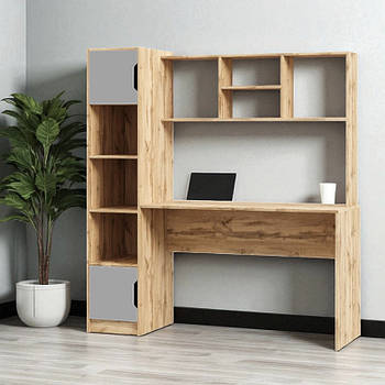 Меблі Тінейджер, меблі в кімнату підлітка: письмовий стіл із вбудованим пеналом