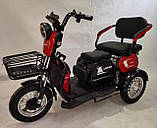 Електричний трицикл Corso Logan S 1200W-72вт-23А/ч шини 10"-10" купить в интернет магазине, фото 3