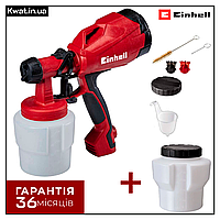 Фарборозпилювач електричний Einhell TC-SY 400 P і Бачок для фарби Einhell 1000 мл