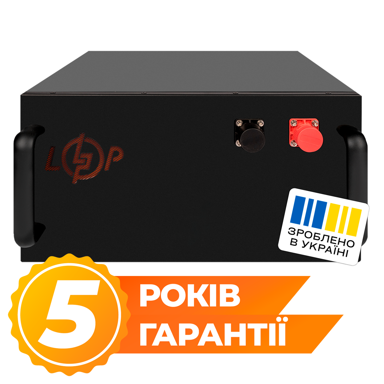 Акумулятор LP LiFePO4 51,2V - 160 Ah (8192Wh) (BMS 200A/100А) метал RM Smart BT