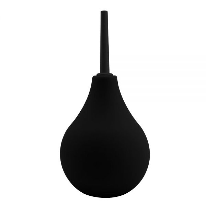 Клізма, анальний душ Rubber Enema Black 200 мл