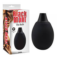Анальний душ, помпа для клізми Black Mont The Bulb 14.8 см, ПВХ