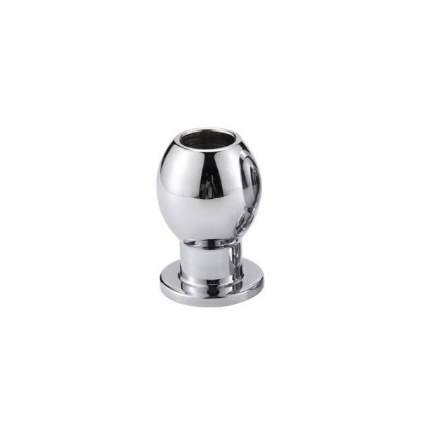 Анальний корок, анальна пробка Hollow Aluminum Small 6 см