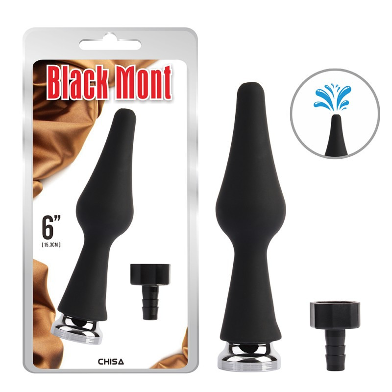 Насадка для анального душу, анальна іригація Black Mont Clean Stream Enema Attachment 15 см
