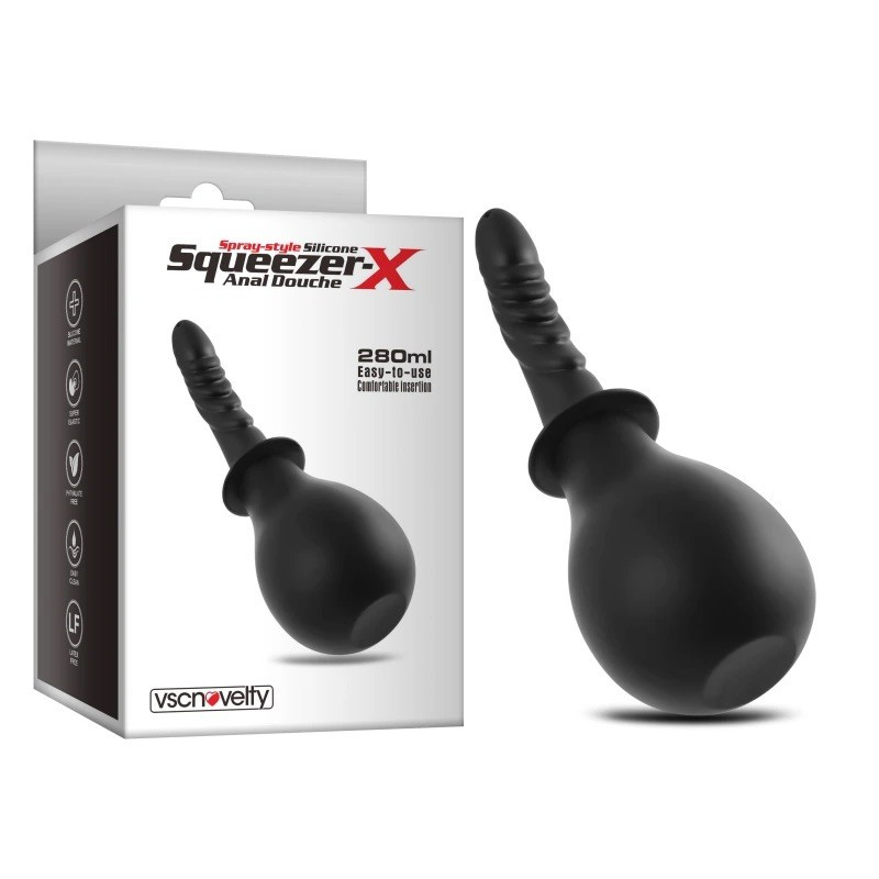 Анальний душ, анальна іригація Vscnovelty Squeezer-X 280 мл