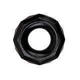 Обручі на член, ерекційні кільця для підвищення ерекції Cadiluck супереластичні чорного кольору, фото 2