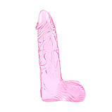 Фаллоімітатор, самотик для жінок Chisa Ding Dong Рожевий, реалістичний вигляд, фото 3