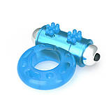 Ерекційне кільце, вібраційне кільце для пеніса Lovetoy Lumino Play з TPE і світінням, фото 3