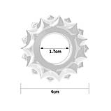 Насадка обруч для ерекції, ерекційне кільце Lovetoy Power Plus прозоре силіконове, фото 2