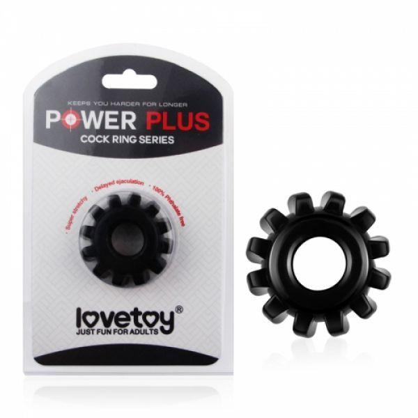 Ерекційне кільце для продовження статевого акту cockring Power Plus Lovetoy 0.8-1.6 діаметр, фото 1