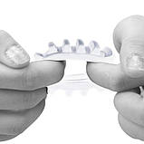 Інтимне кільце, обруч для продовження статевого акту Lovetoy Power Plus Cockring прозоре TPE 0.8-1.6 см, фото 2