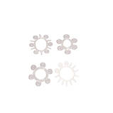 Інтимні кільця для пеніса, обручі на основу члена Chisa Overtime Cock Ring Set, набір з 4 кілець, фото 2