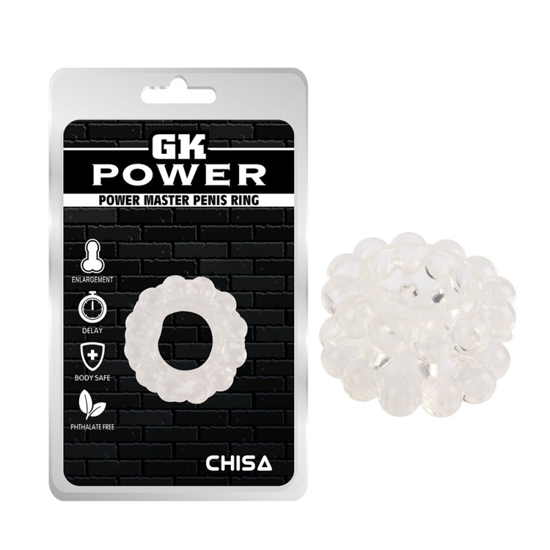 Ерекційне кільце, ерекційний обруч Chisa Power Master прозоре TPE
