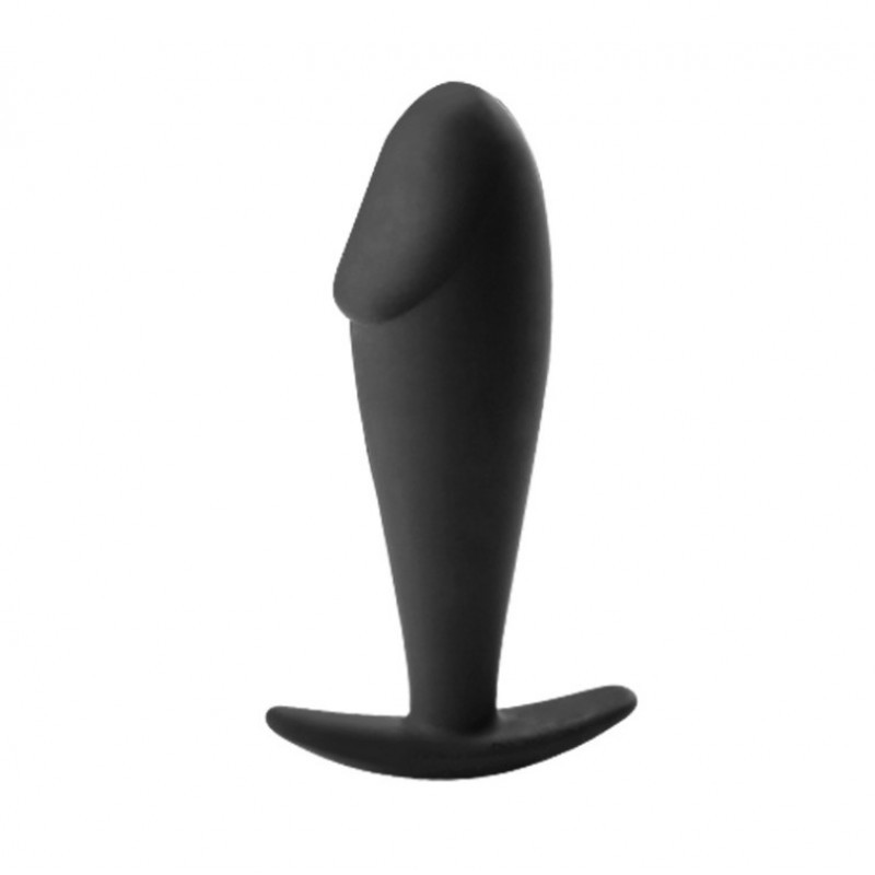 Анальний стимулятор, анальна пробка Silicone Glans з гнучкою основою