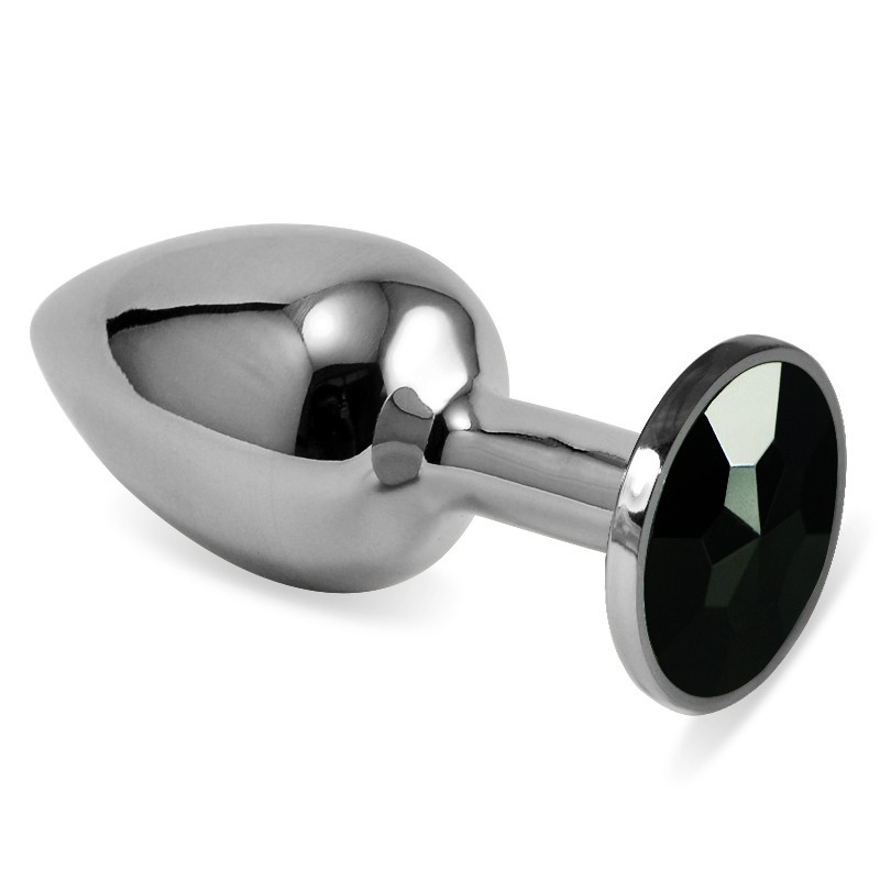 Анальна пробка, анальний корок Lovetoy Silver Rosebud Classic Metal Plug Small, цинковий сплав