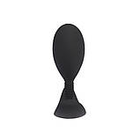 Корок стимуляції ануса, анальна заглушка Black Mont Anal Play Plug Medium силіконова ручка, фото 3