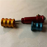 Анальна пробка, корок для ануса Non-Removable Butt з блокуванням, медична сталь, діаметр 3 см, фото 2