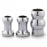 Анальна пробка, порожниста тунельна Plug Medium Hollow алюмінієвий сплав, фото 3