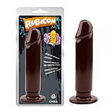 Корок для ануса, анальна заглушка Evil Dildo Plug XL натуральний ПВХ 22см, фото 2