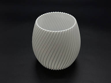 Квітковий горщик пластиковий для домашніх квітів і рослин настільний. 90х95мм