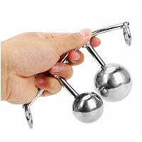 Сталевий бондаж, жіночий пристрій Female Chastity ZP082 з кульками