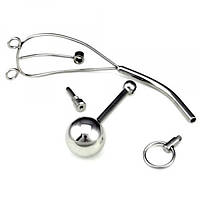 Катетер для уретри, уретральний стимулятор Thru-Hole Sliding Anal Plug 35mm