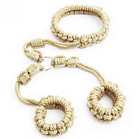 Бондажний комплект, Rope Restraint Series з мотузки для рук і шиї